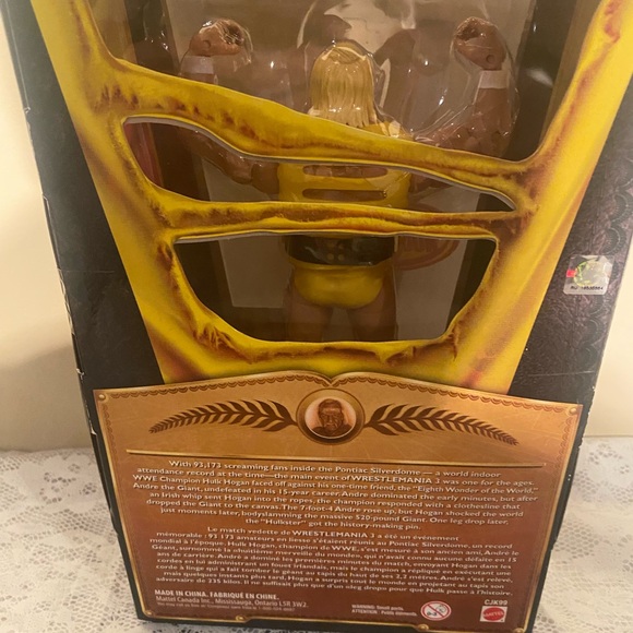 CIB WWE Mattel Defining Moments Hulk Hogan Wrestlemania III - Picture 7 of 10